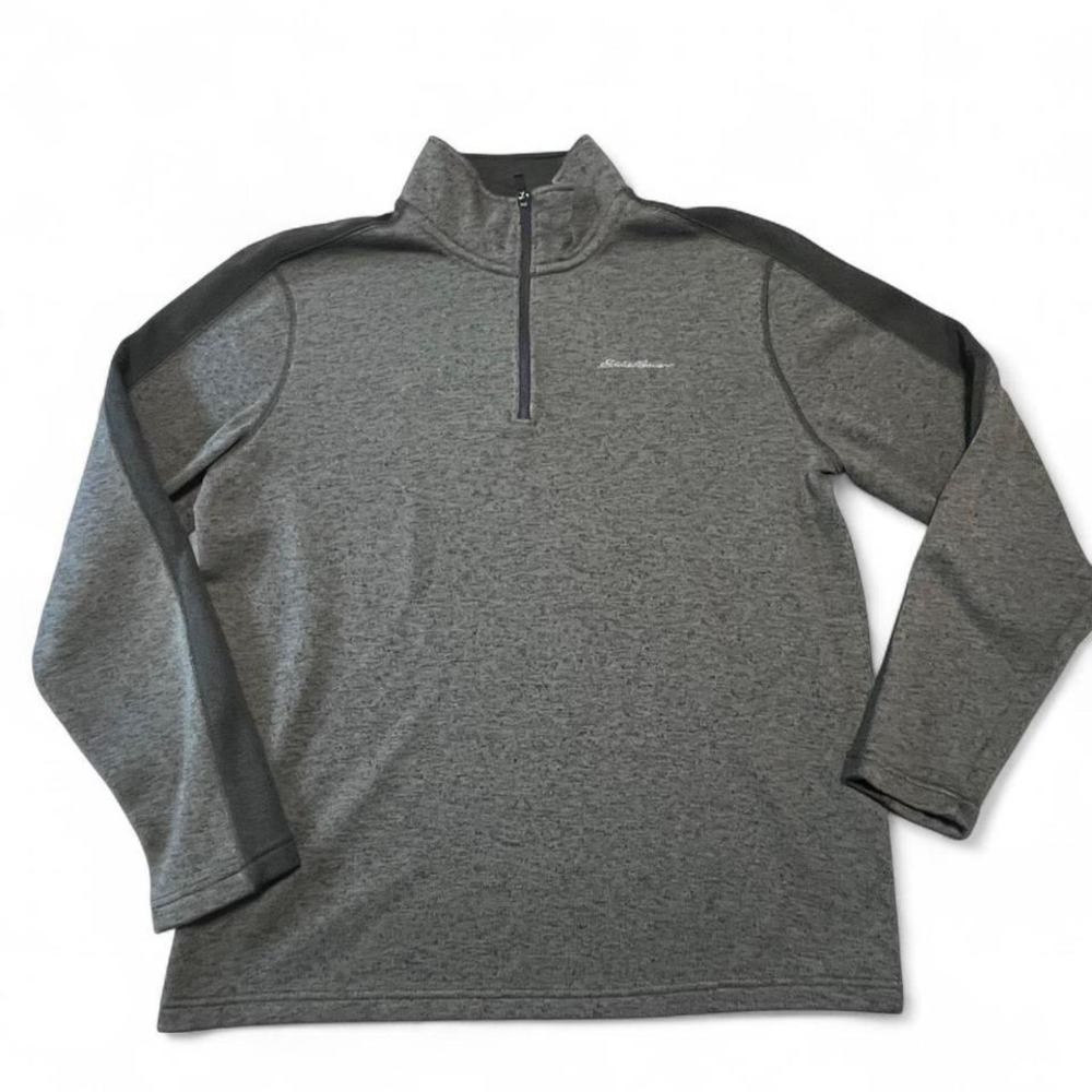 Eddie Bauer 3/4 zip sweater
